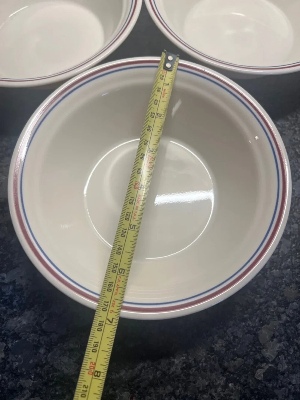 ABUNDANCE set of 3 soup/cereal  bowls by Corelle. Like new condition 6-3/4”